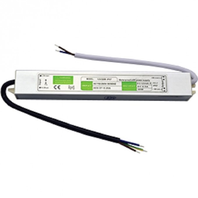 Блок питания для светодиодной ленты ECOLA LED strip Power Supply 30W 220V-24V IP67 D7L030ESB