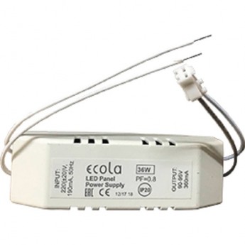 Драйвер для тонкой панели ECOLA LED panel Power Supply 40W 220V