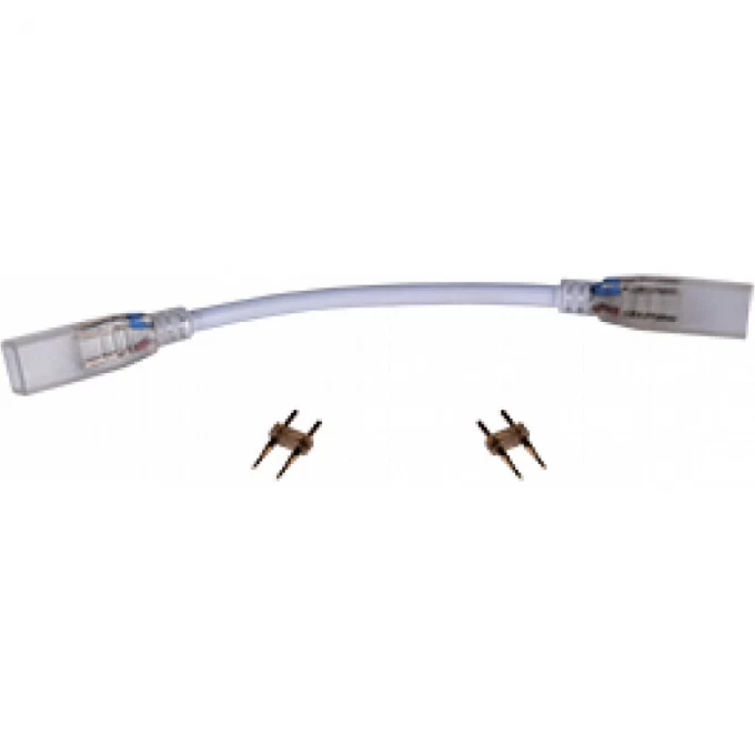 Гибкий соединитель ECOLA LED STRIP 220V CONNECTOR END CAP лента-лента 4-х конт с разъемами для ленты IP68 RGB 14x7 SCVM14ESB Гибкий соединитель ECOLA LED STRIP 220V CONNECTOR END CAP лента-лента 4-х конт с разъемами для ленты IP68 RGB 14x7 SCVM14ESB