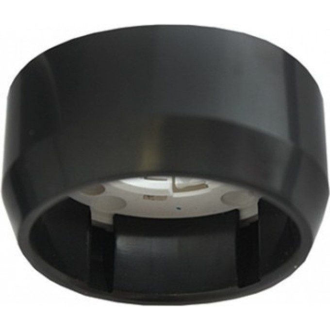 Накладной точечный светильник ECOLA GX40 DGX40F черный FB40FLECD