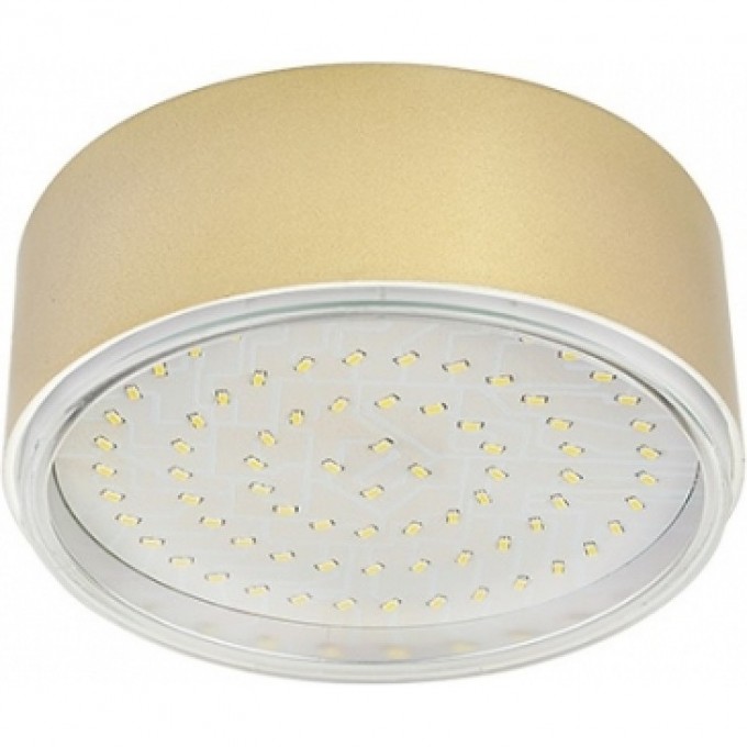 Накладной точечный светильник ECOLA GX70-N50 золото FG70NFECD