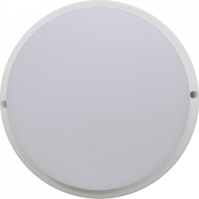 Светильник круг накладной ECOLA LED IP65 матовый белый 12W 220V 4200K 140x40 DPRV12ELC