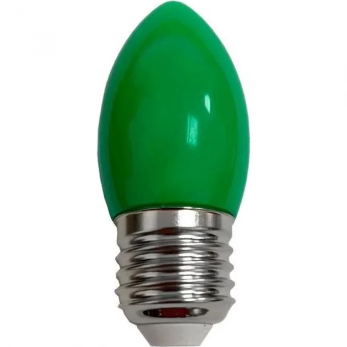 Светодиодная лампа ECOLA CANDLE COLOR 2,0W 220V E27 Зеленая C7TG20ELY Светодиодная лампа ECOLA CANDLE COLOR 2,0W 220V E27 Зеленая C7TG20ELY