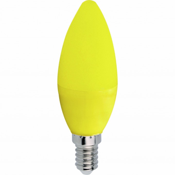 Светодиодная лампа ECOLA CANDLE LED COLOR 6,0W 220V E14 Желтая C4TY60ELY