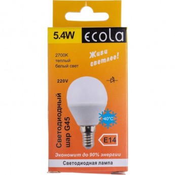 Светодиодная лампа ECOLA GLOBE LED K4GD80ELC