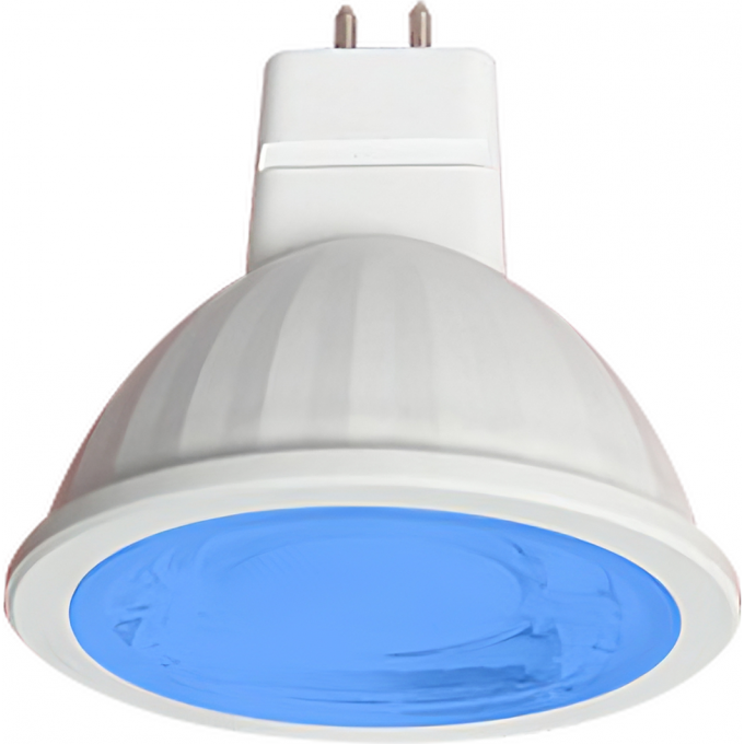 Светодиодная лампа ECOLA MR16 LED color 9,0W 220V GU5.3 Blue M2CB90ELY