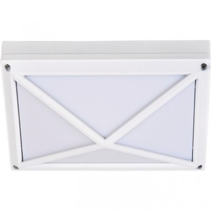 Уличный потолочный светильник ECOLA GX53 LED белый FW53PSECS