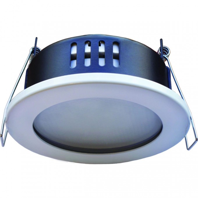 Встраиваемый светильник ECOLA GX53 H9 защищенный IP65 без рефлектора, белый 98х55 FW5365ECB FQ5365ECB